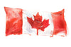 Watercolour painting of the Canadian flag