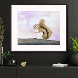 Squirrel Print