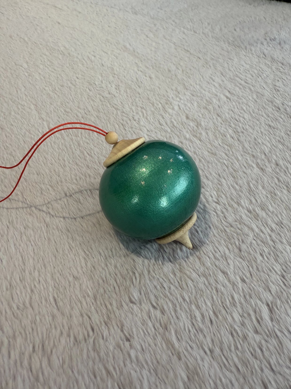 Frosted Forest Bauble Ornament