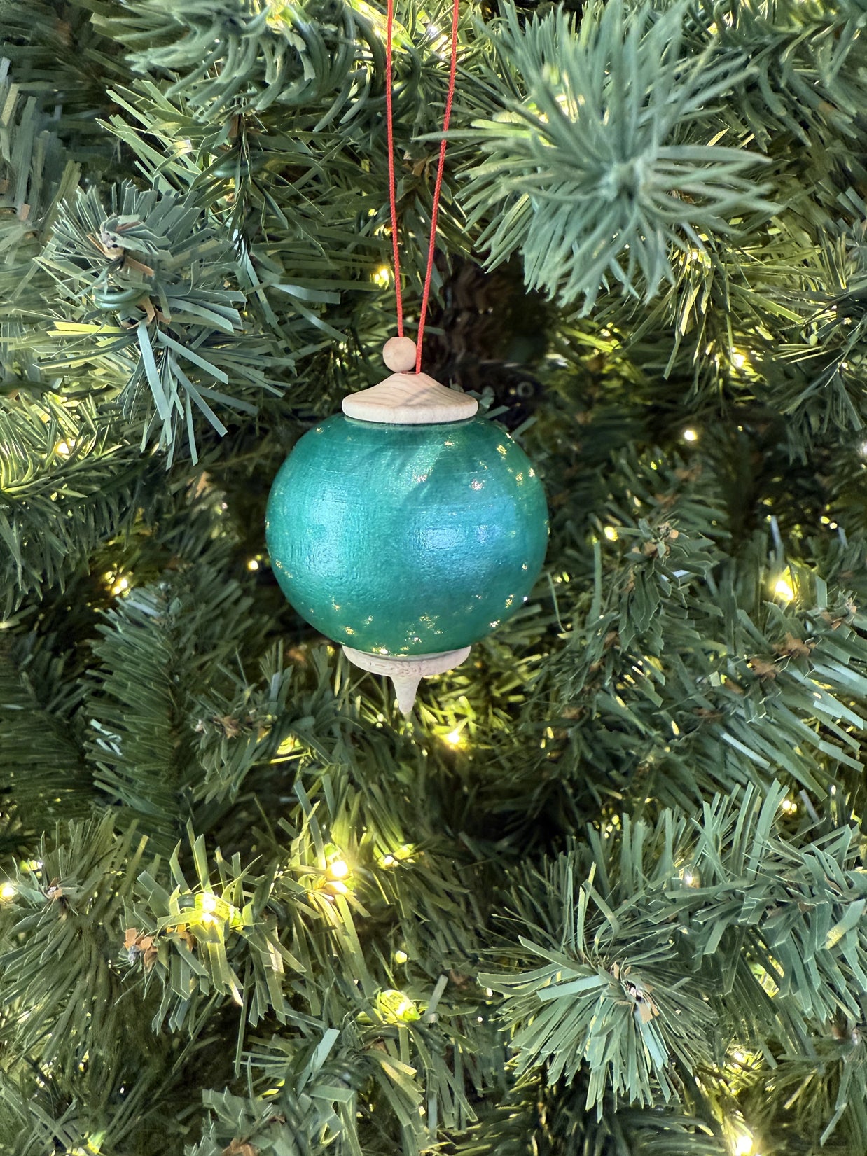 Frosted Forest Bauble Ornament