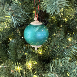 Frosted Forest Bauble Ornament