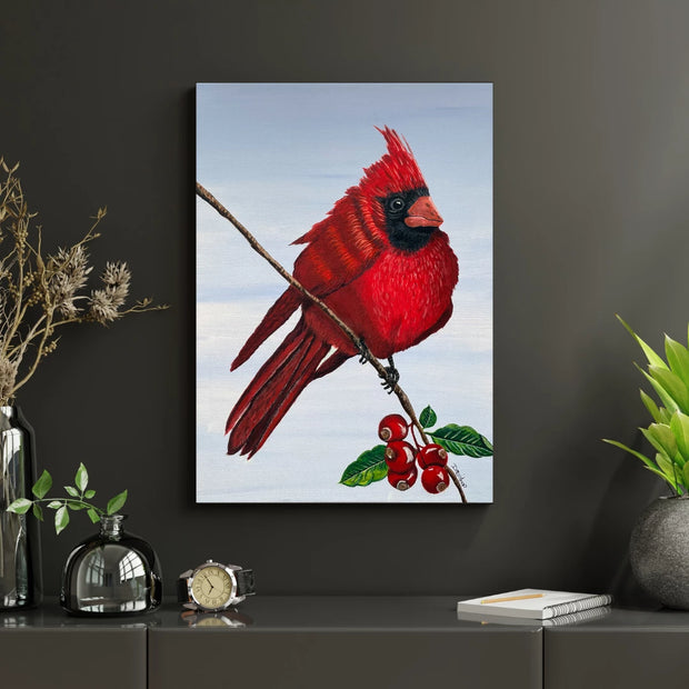 Cardinal Original Painting