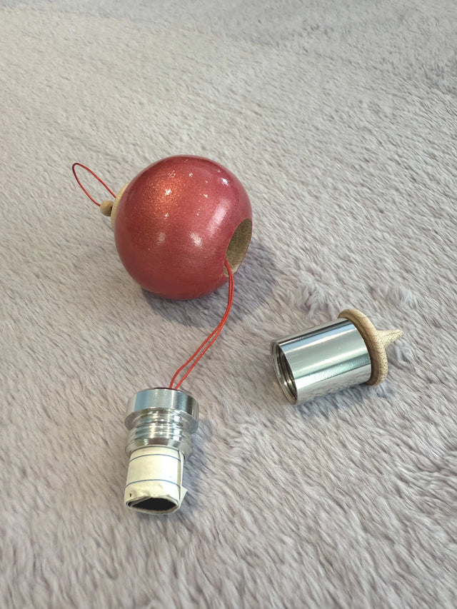 Watermelon Pink Bauble Ornament