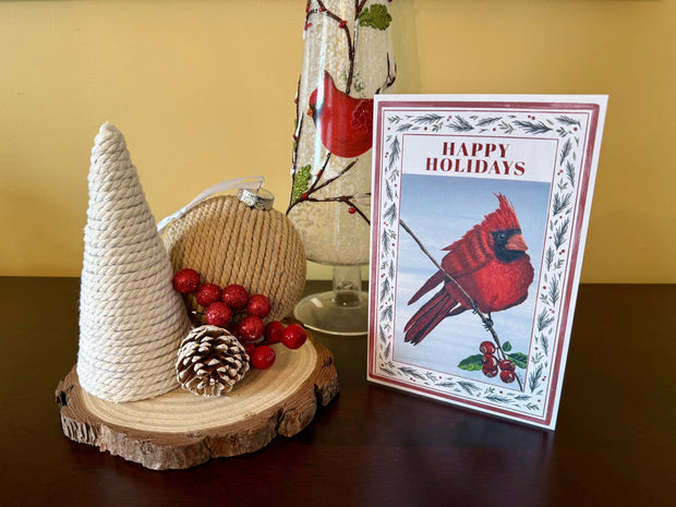 Cardinal Christmas Card