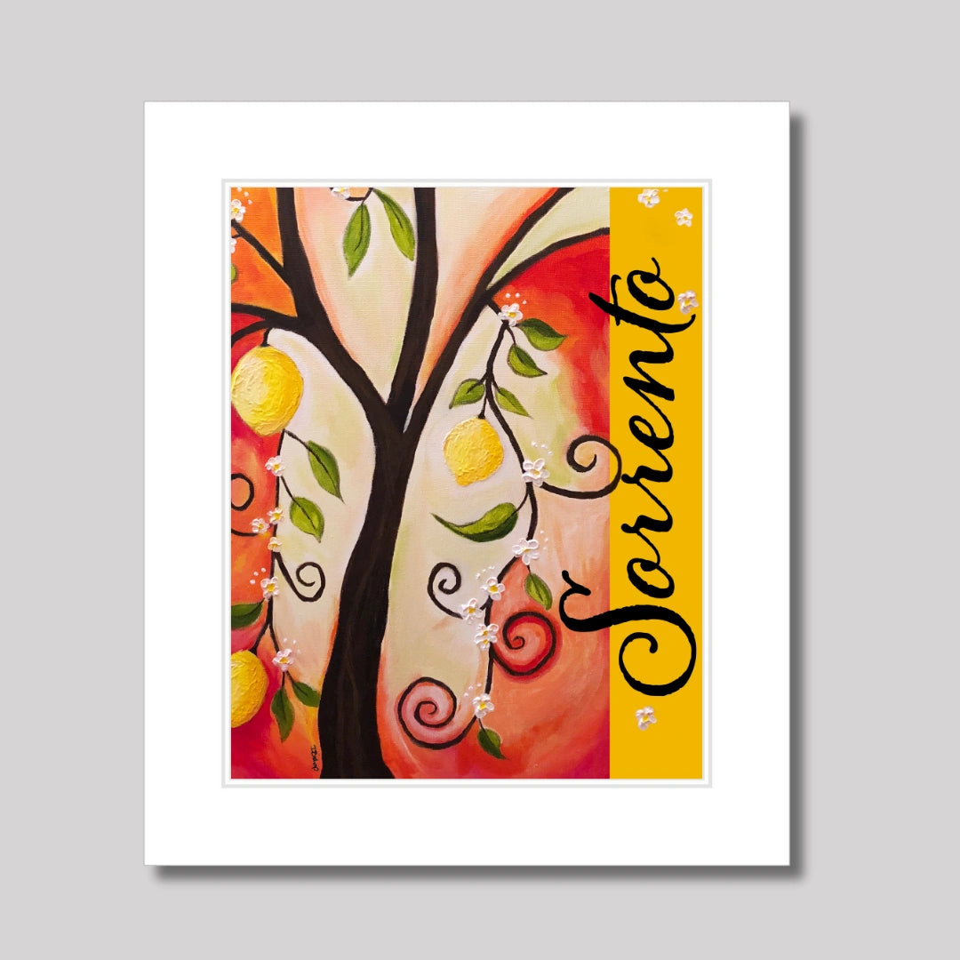 Sorrento - Lemon Tree Print