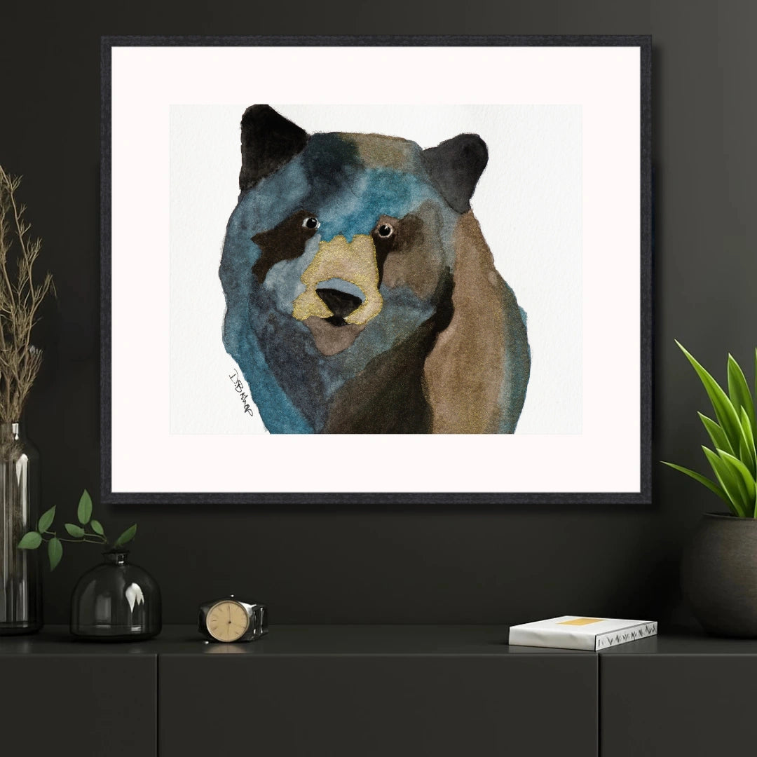 Grizzly Bear Print