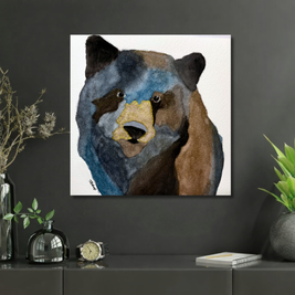 Grizzly Bear Print