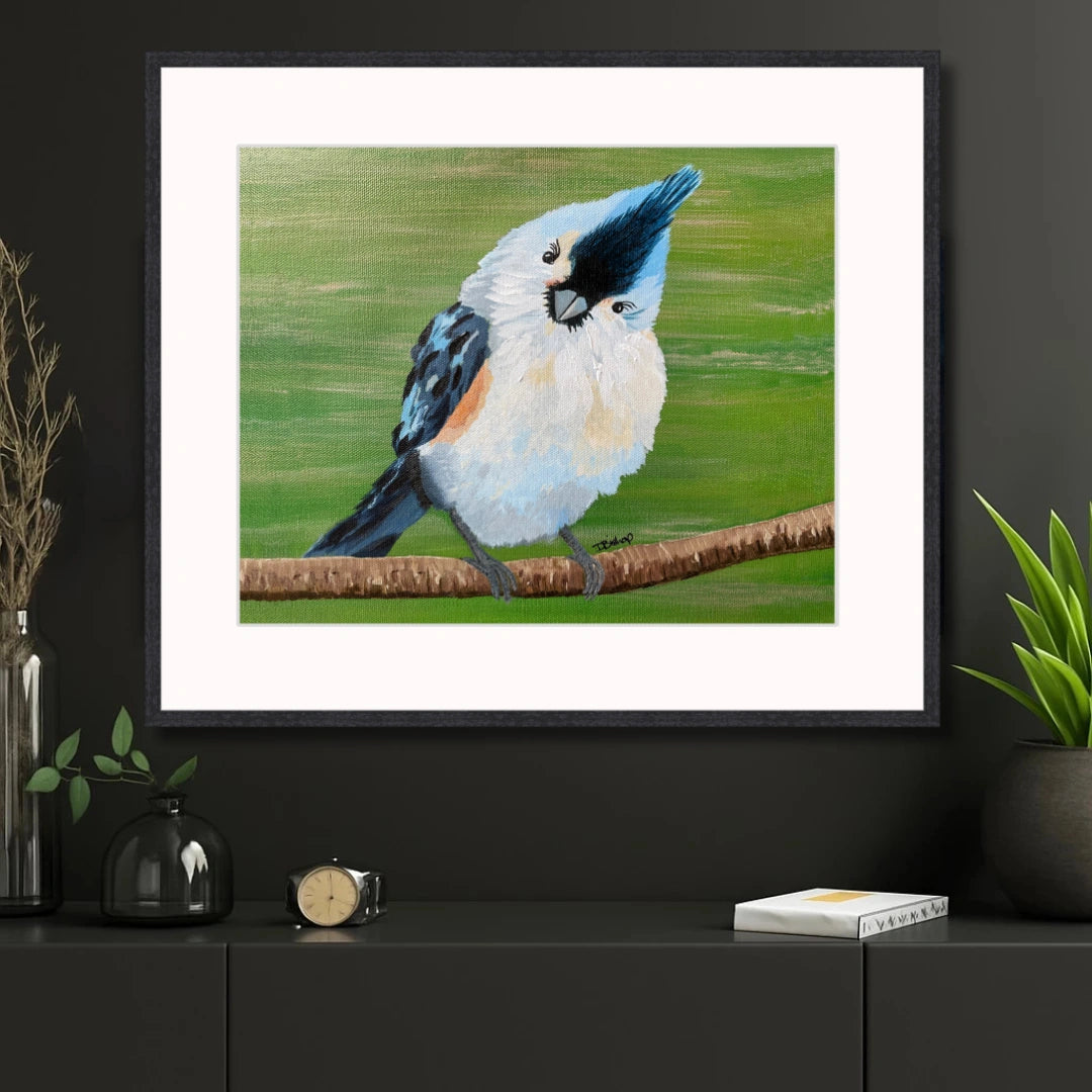 Blue Titmouse Print