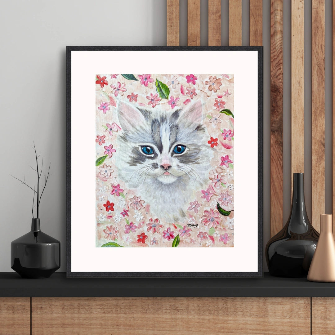 Eva Cat Print