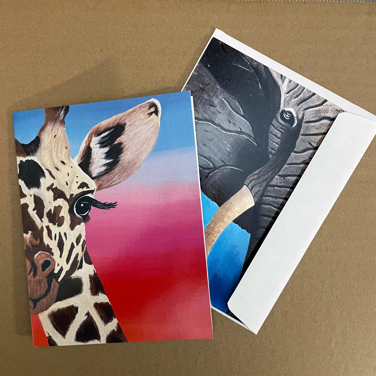 1/2 Giraffe Face Merchandise