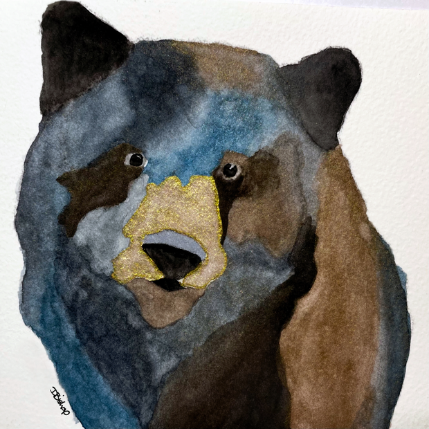Grizzly Bear Print