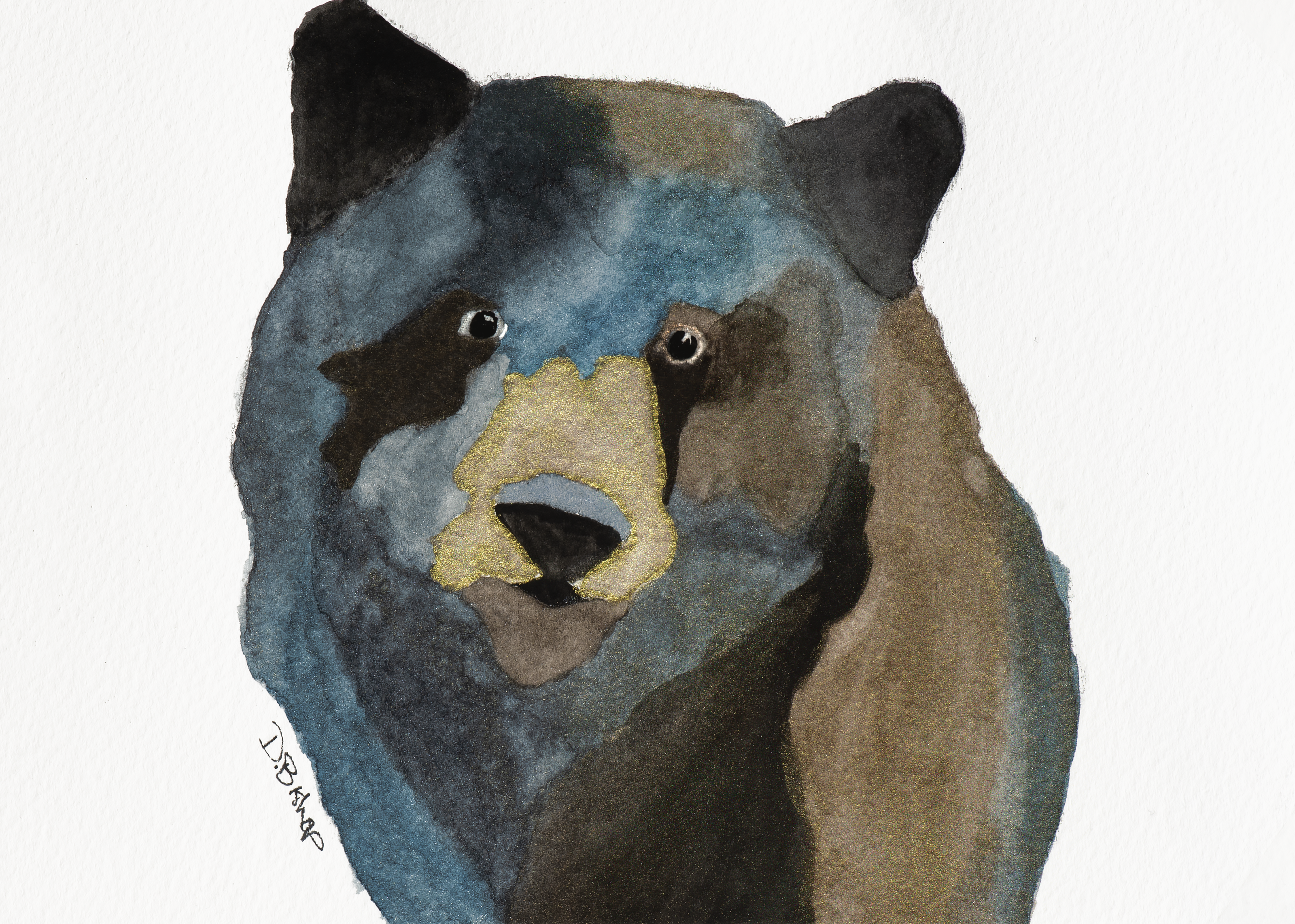 Grizzly Bear Original Painting