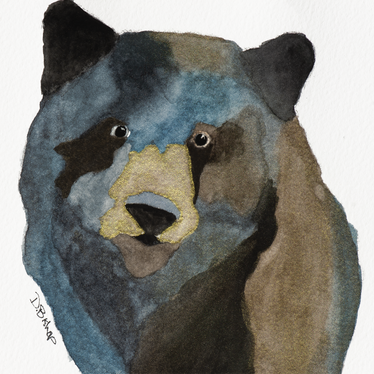 Grizzly Bear Original Painting