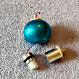 Teal Grotto Bauble Ornament