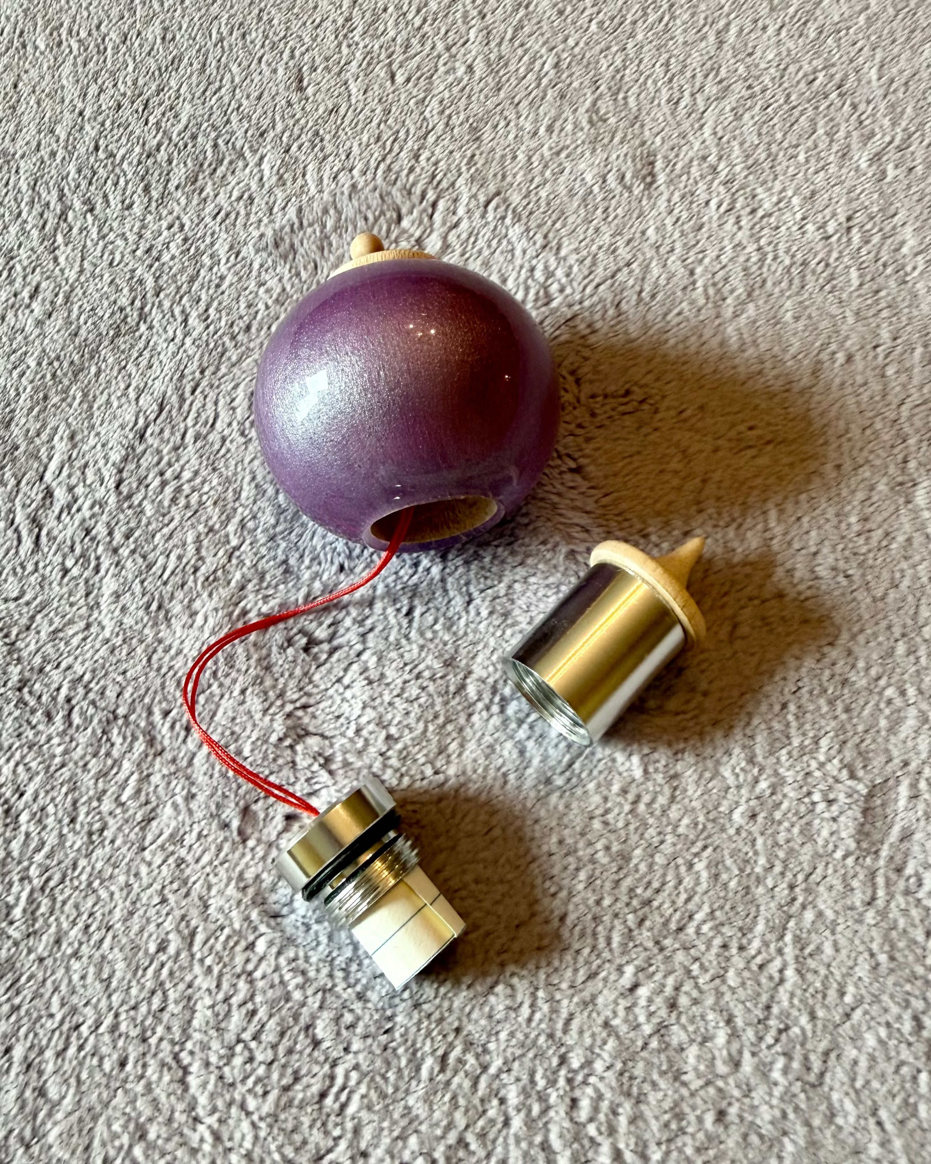Regal Purple Bauble Ornament
