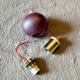 Regal Purple Bauble Ornament