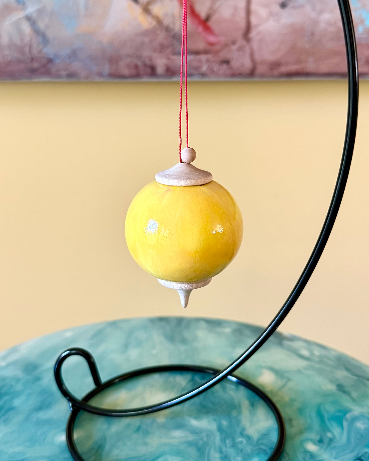 Lemon Bauble Ornament