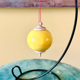 Lemon Bauble Ornament