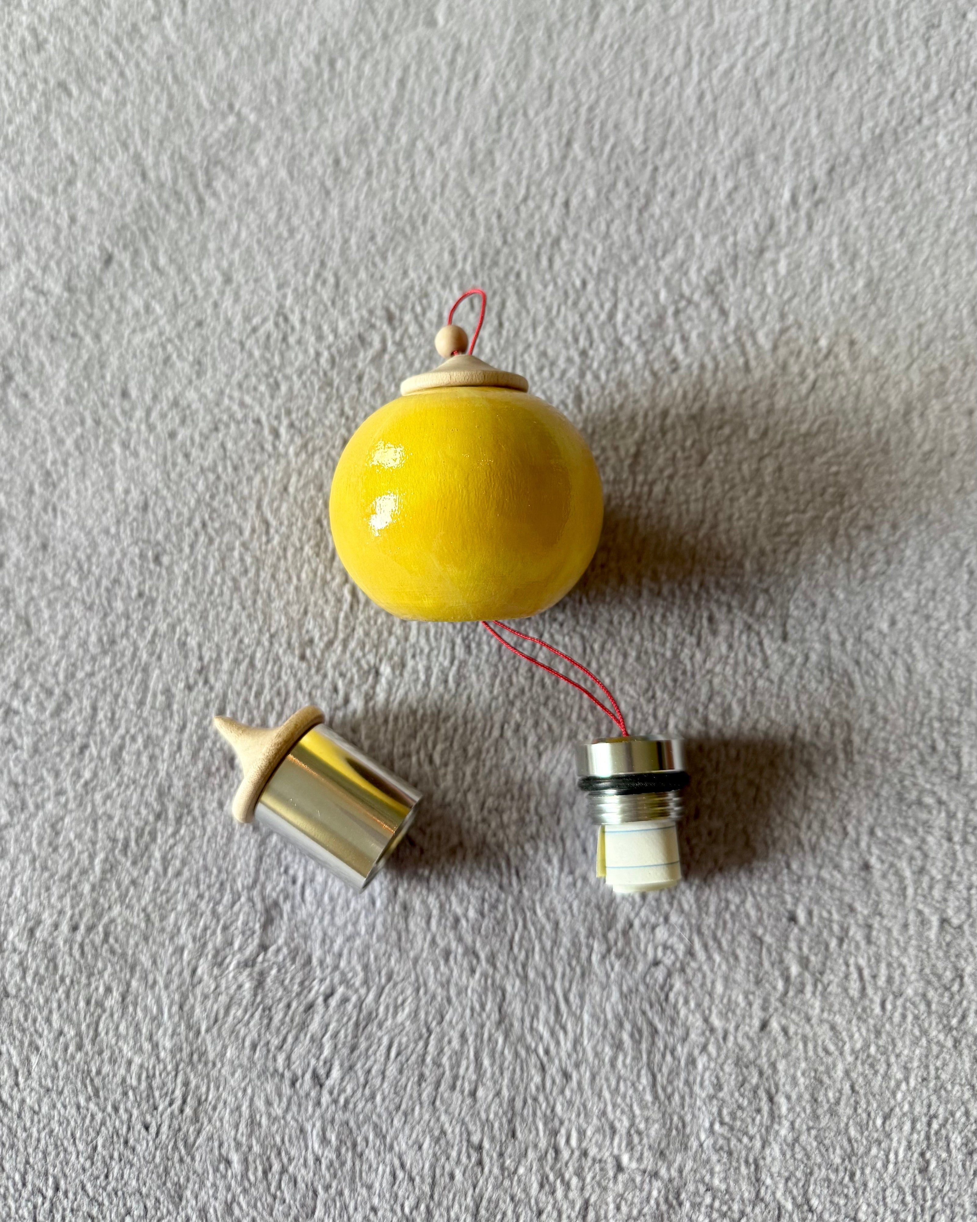 Lemon Bauble Ornament