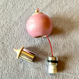 Baby Pink Bauble Ornament