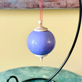 Lavender Bauble Ornament