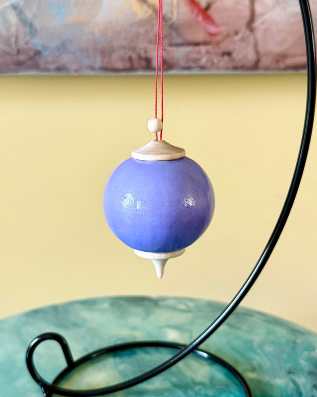 Lavender Bauble Ornament
