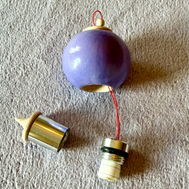 Lavender Bauble Ornament