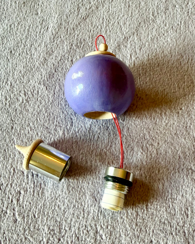 Lavender Bauble Ornament