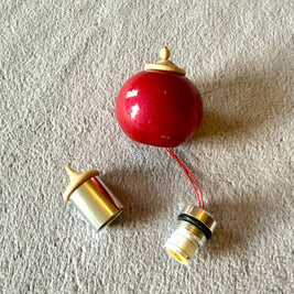Pink Cherry Bauble Ornament