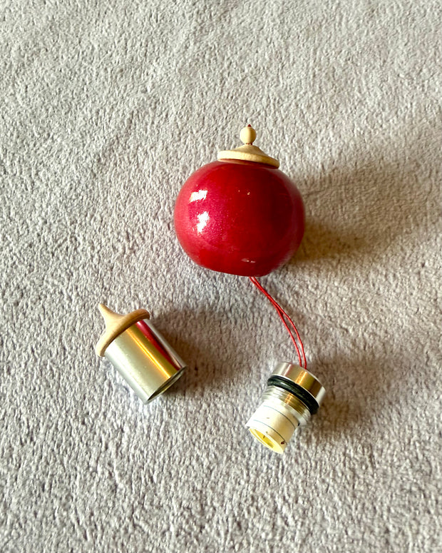 Pink Cherry Bauble Ornament
