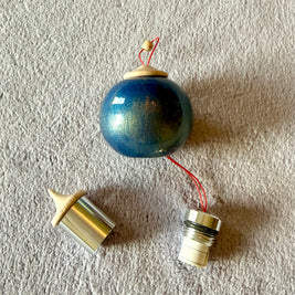 Midnight Stardust Bauble Ornament
