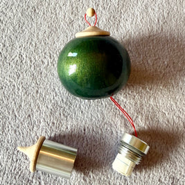 Dark Pine Bauble Ornament