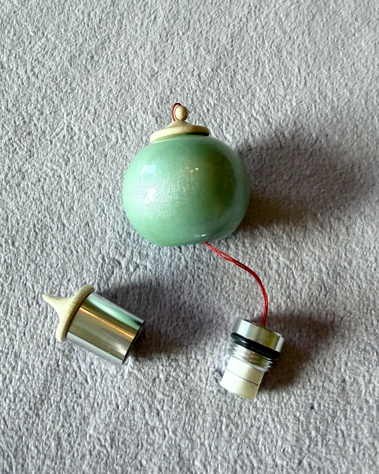 Mint Bauble Ornament
