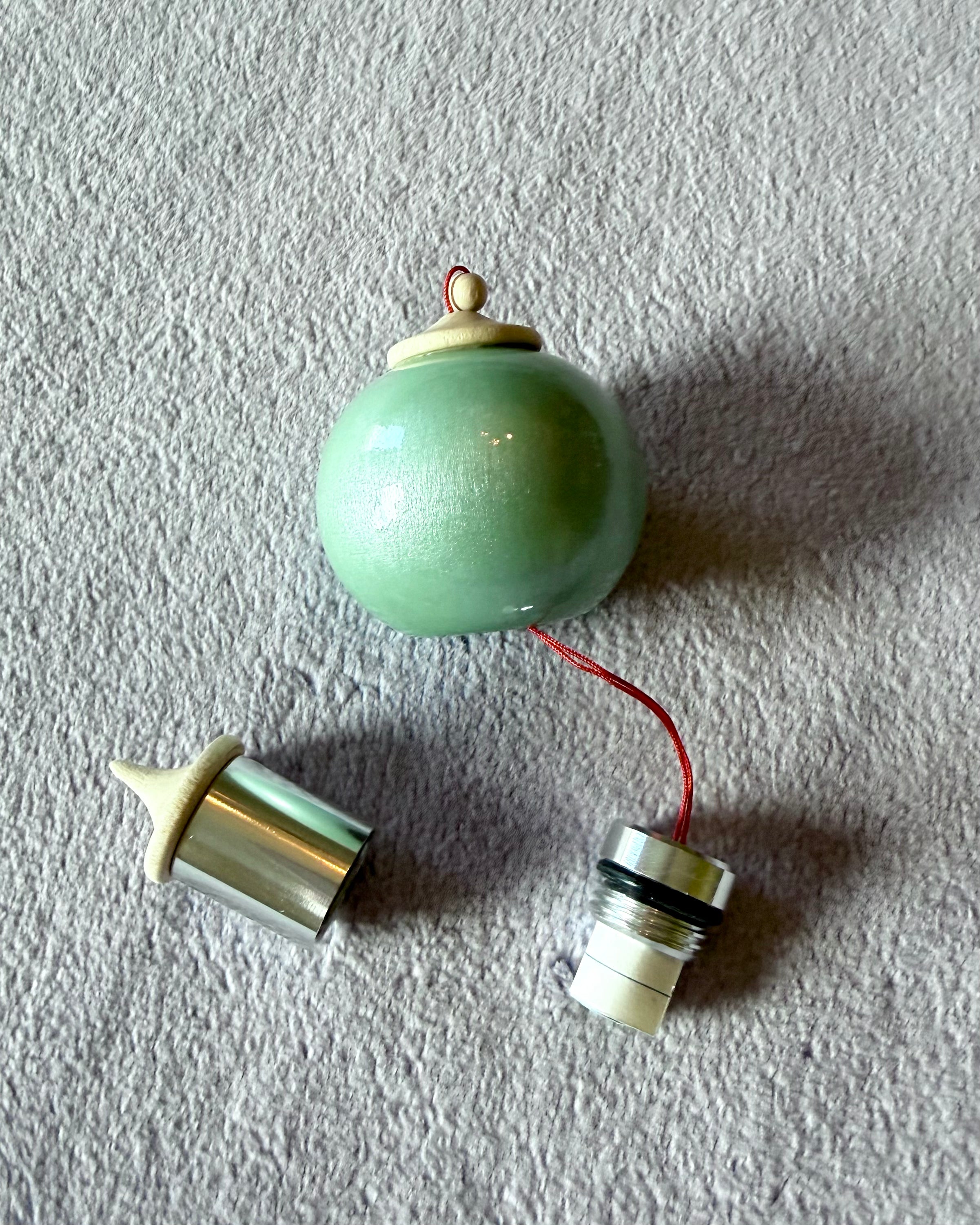 Mint Bauble Ornament