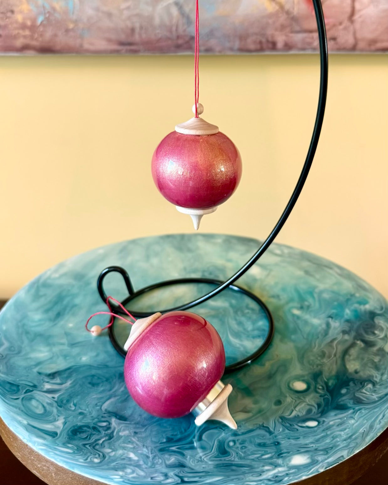 Golden Princess Bauble Ornament