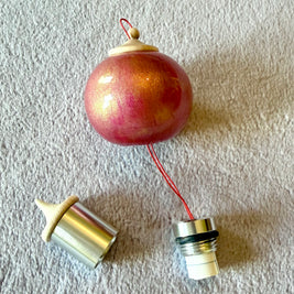 Golden Princess Bauble Ornament