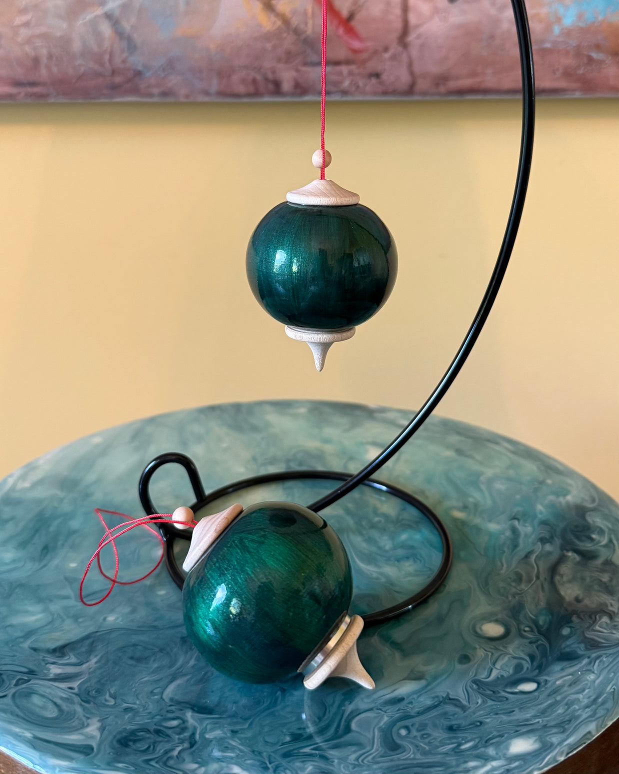 Marine Green Bauble Ornament