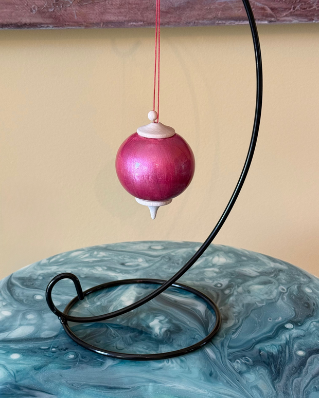Raspberry Sorbet Bauble Ornament