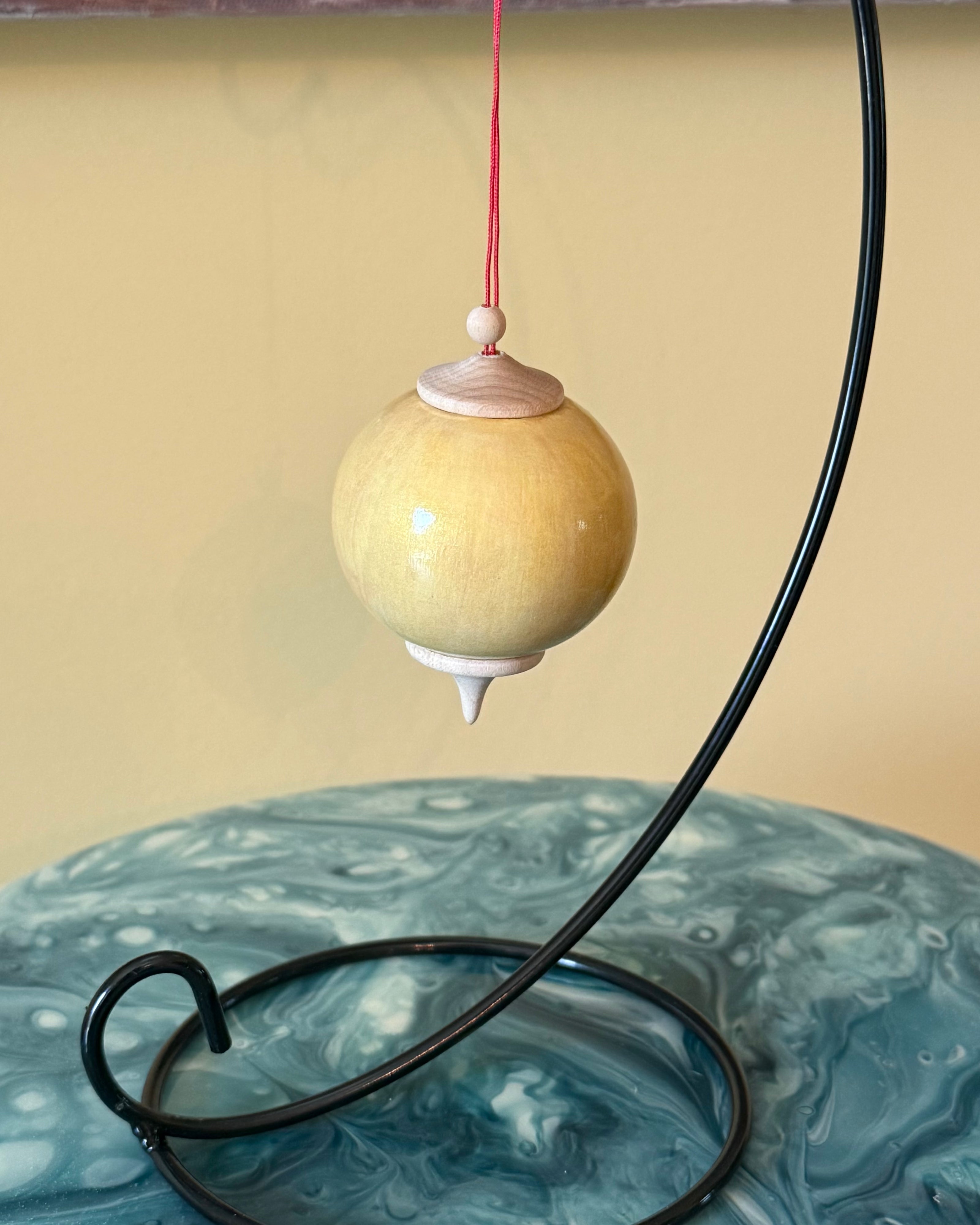 Golden Moon Bauble Ornament