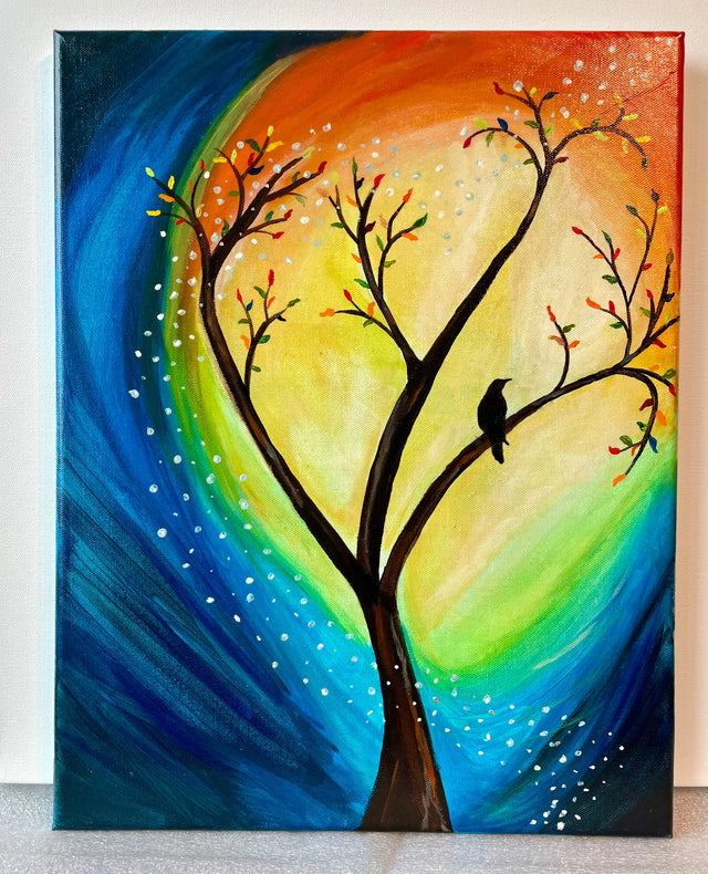 New Year's Eve Original Painting