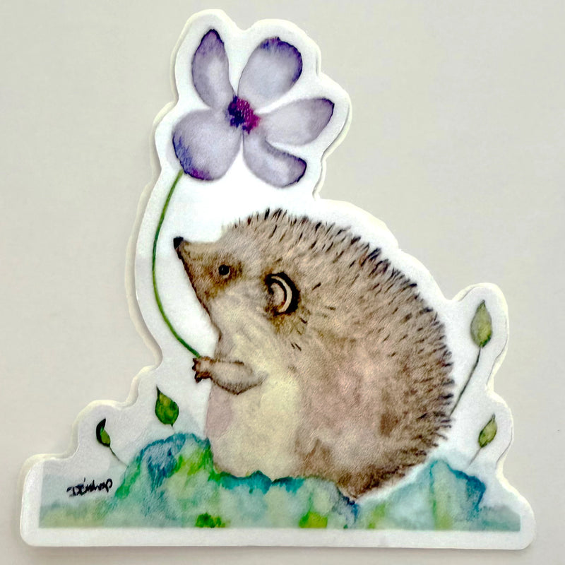 Hedgehog With Flower Merchandise