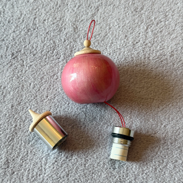 Iridescent Azalea Bauble Ornament