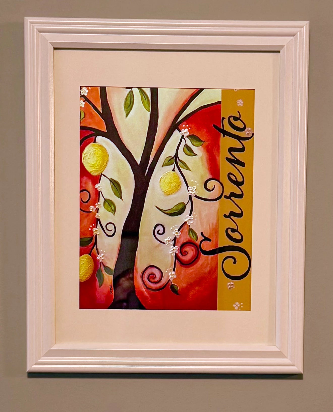 Sorrento - Lemon Tree Print