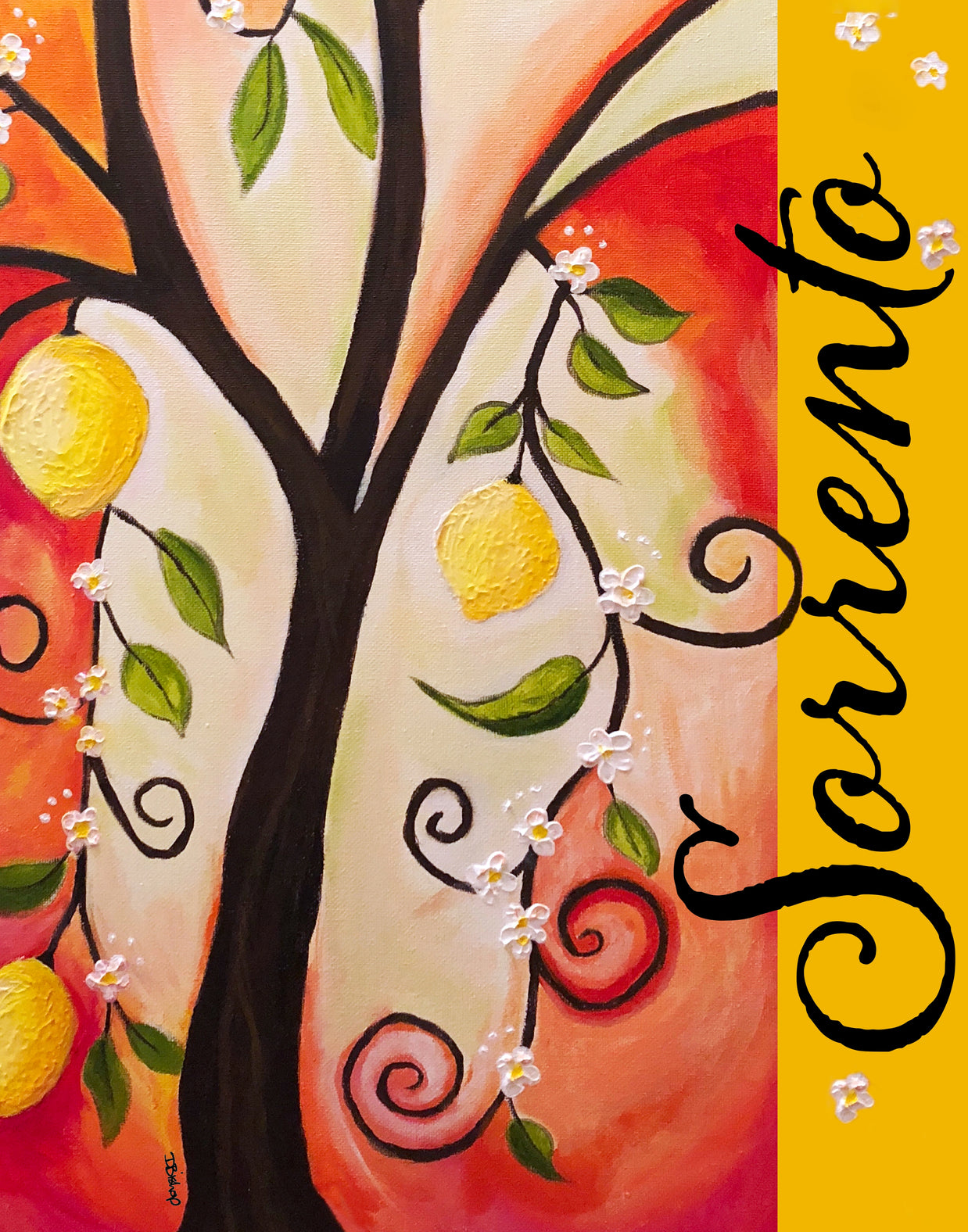 Sorrento - Lemon Tree Print