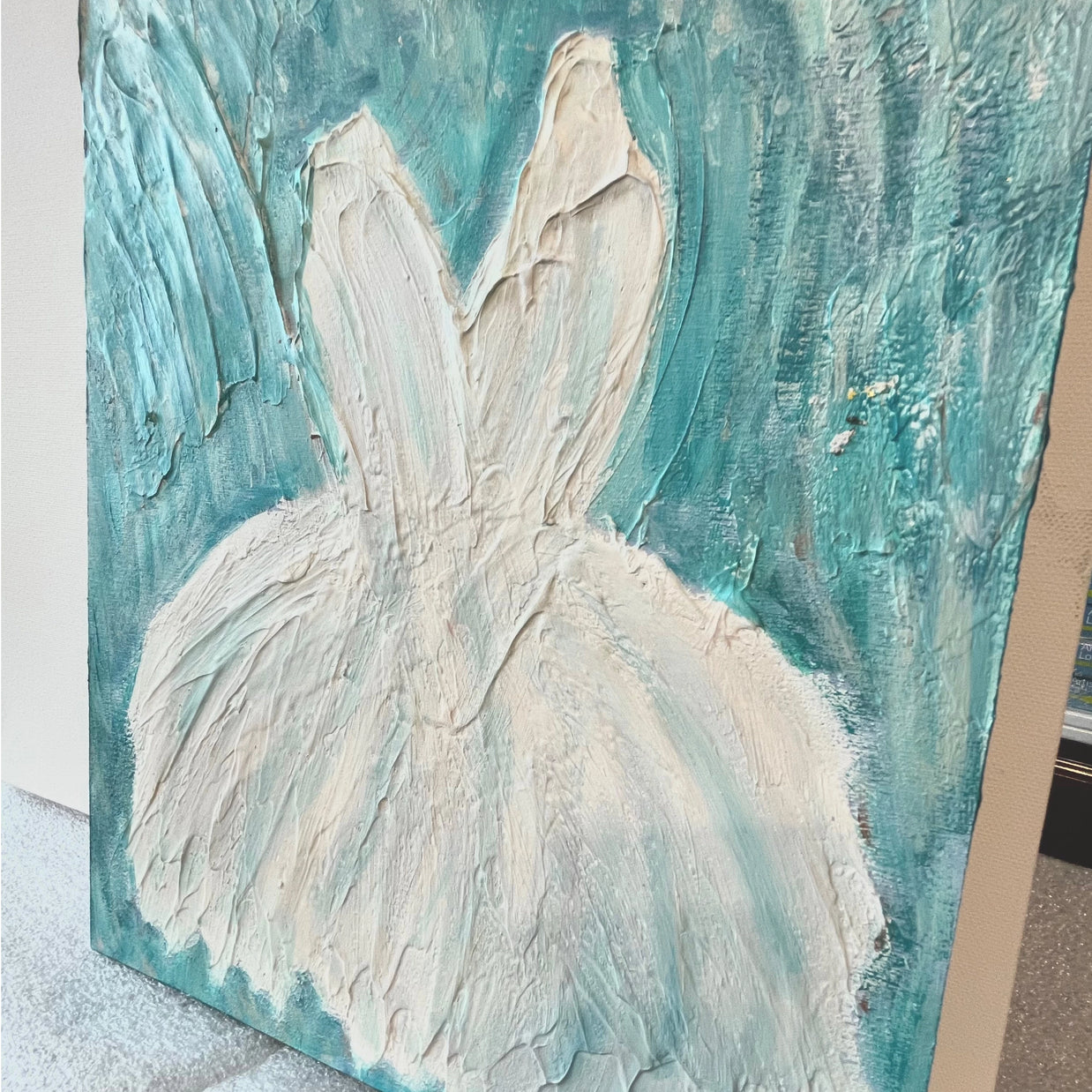Wedding Dress Original Painting