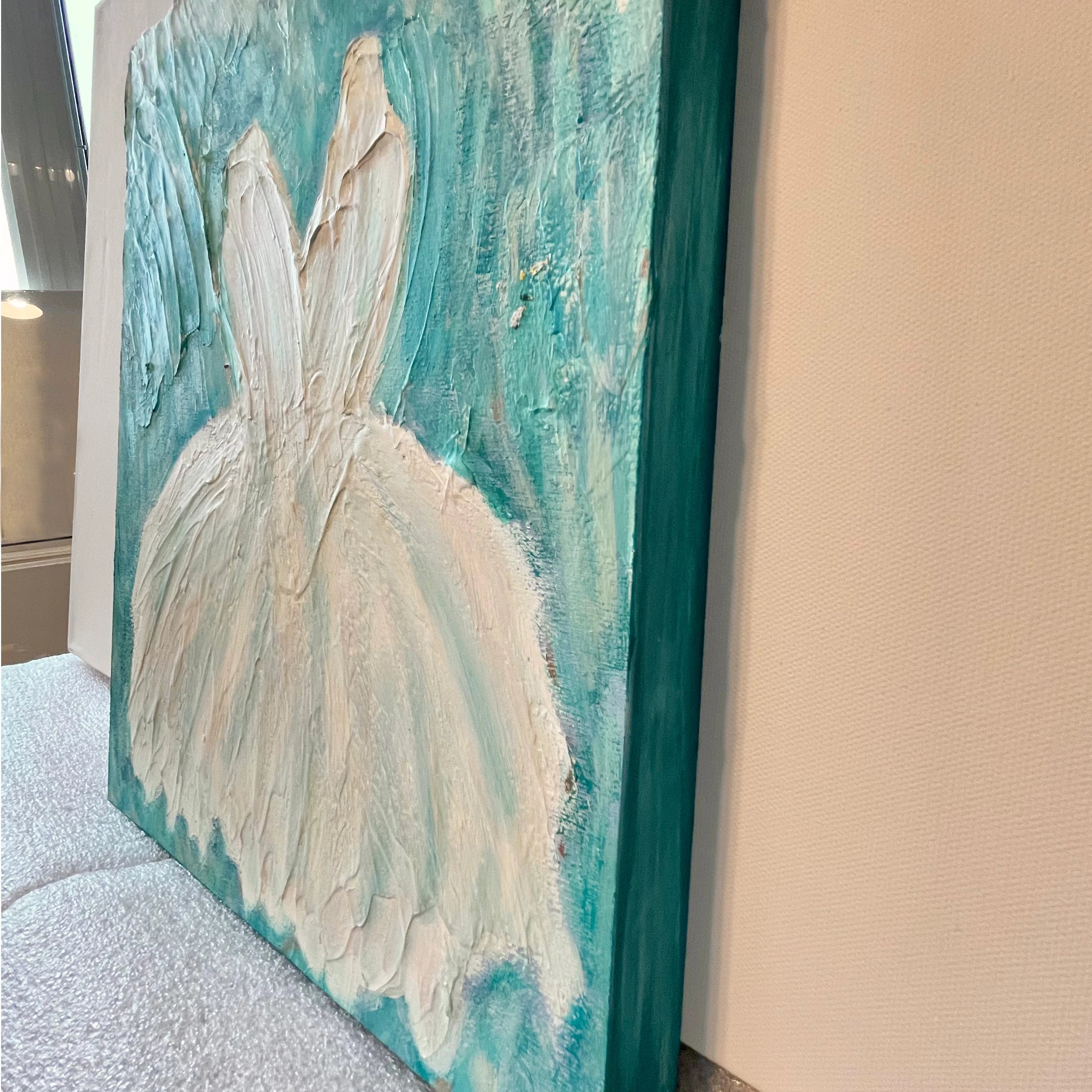 Wedding Dress Original Painting