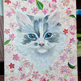 Eva – Cat Original Painting