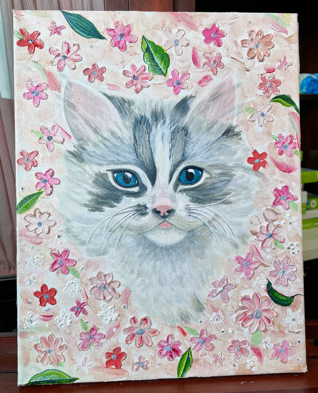 Eva – Cat Original Painting