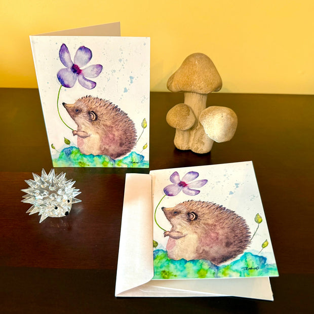 Hedgehog With Flower Merchandise